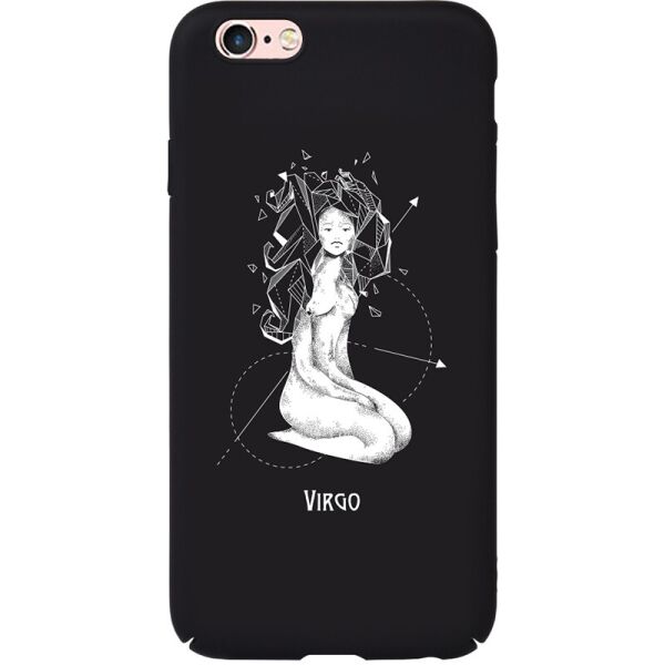 

Чехол-накладка TOTO Full PC Print Case Apple iPhone 6/6S #165_Virgo Black