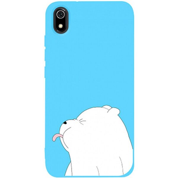 

Чехол-накладка TOTO Matt TPU 2mm Print Case Xiaomi Redmi 7A #57 Bear Tongue Sky Blue