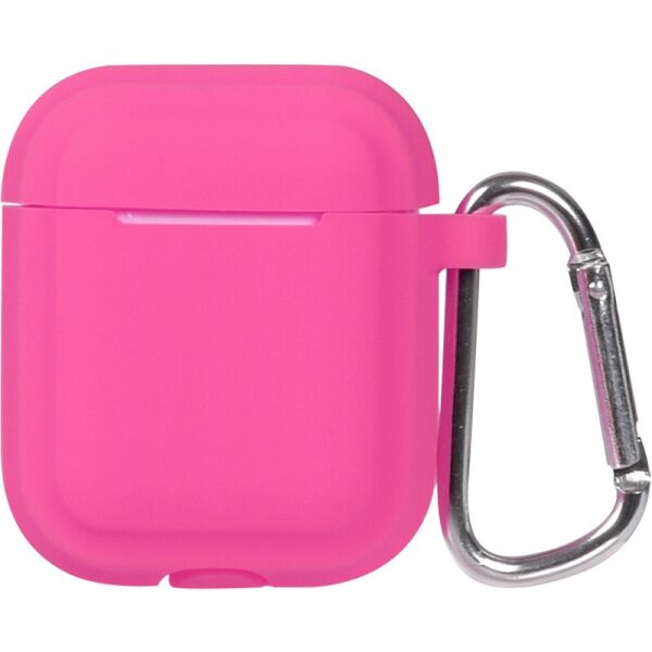 

Кейс TOTO Plain Cover With Stripe Style Case AirPods Rose Red