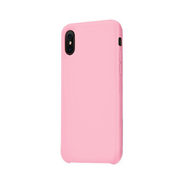 

Чехол-накладка TOTO Full covered rubberized PC case iPhone X Pink