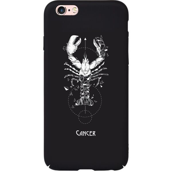 

Чехол-накладка TOTO Full PC Print Case Apple iPhone 6/6S #169_Cancer Black