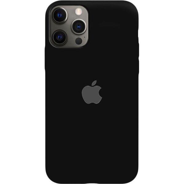 

Чехол-накладка TOTO Silicone Full Protection Case Apple iPhone 12 Pro Max Black