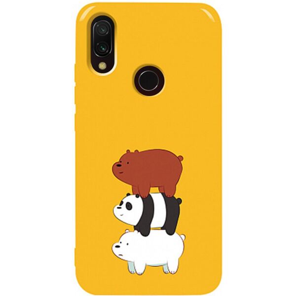 

Чехол-накладка TOTO Pure TPU 2mm Print Case Xiaomi Redmi 7 #13 Bears Yellow