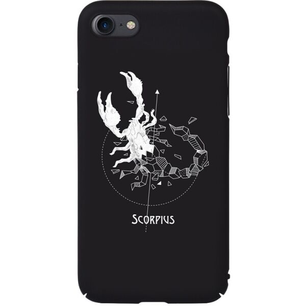 

Чехол-накладка TOTO Full PC Print Case Apple iPhone 7/8/SE 2020 #161_Scorpius Black