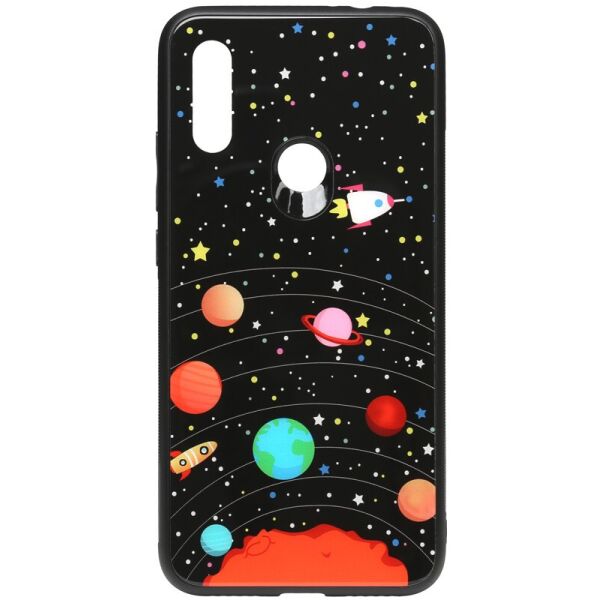 

Чехол-накладка TOTO Cartoon Print Glass Case Xiaomi Redmi 7 Planets