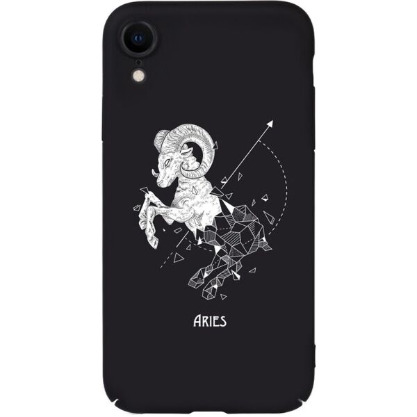 

Чехол-накладка TOTO Full PC Print Case Apple iPhone XR #168_Aries Black