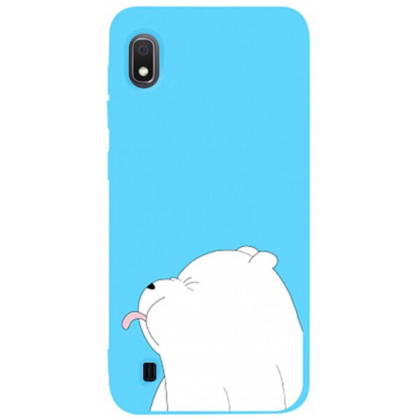 

Чехол-накладка TOTO Matt TPU 2mm Print Case Samsung Galaxy A10 #57 Bear Tongue Sky Blue