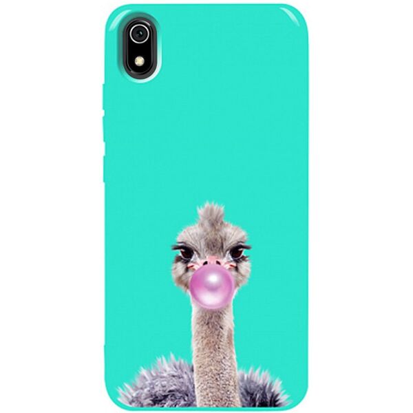 

Чехол-накладка TOTO Pure TPU 2mm Print Case Xiaomi Redmi 7A #38 Ostrich Gum Mint