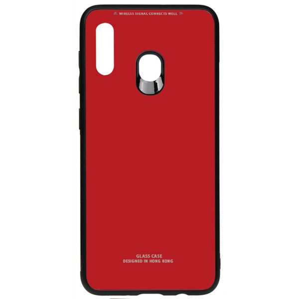 

Чехол-накладка TOTO Pure Glass Case Samsung Galaxy A20/A30 Red