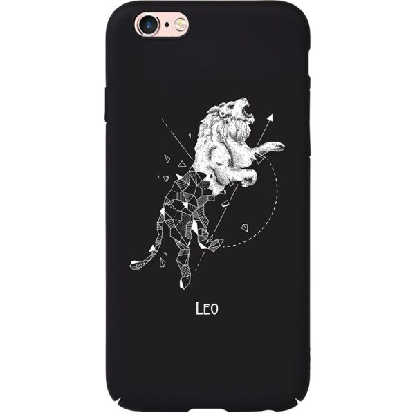 

Чехол-накладка TOTO Full PC Print Case Apple iPhone 6/6S #167_Leo Black