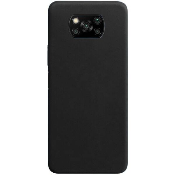 

Чехол-накладка TOTO Silicone Full Protection Case Xiaomi Poco X3 Black