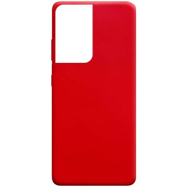 

Чехол-накладка TOTO 1mm Matt TPU Case Samsung Galaxy S21 Ultra Red