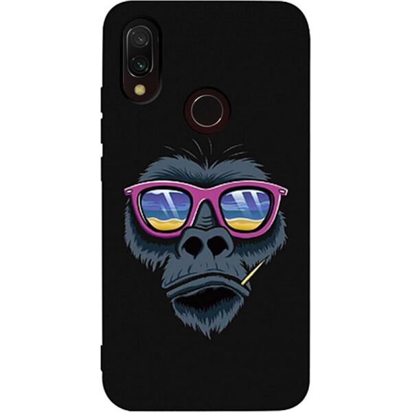 

Чехол-накладка TOTO Matt TPU 2mm Print Case Xiaomi Redmi 7 #67 Monkey Glass Black