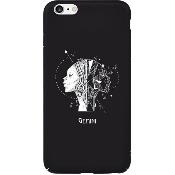 

Чехол-накладка TOTO Full PC Print Case Apple iPhone 6 Plus/6S Plus #162_Gemini Black
