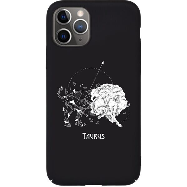 

Чехол-накладка TOTO Full PC Print Case Apple iPhone 11 Pro #172_Taurus Black
