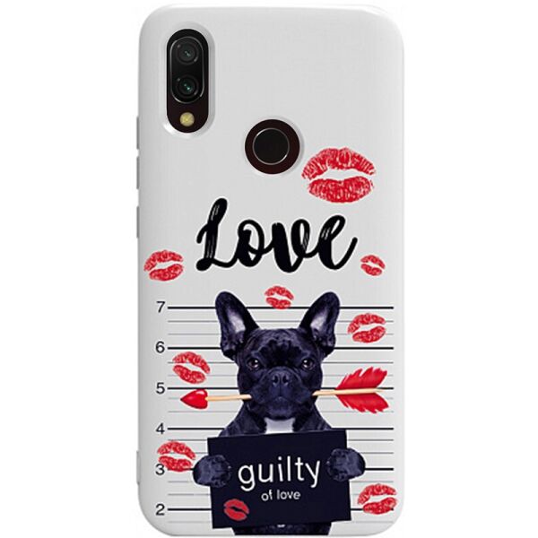 

Чехол-накладка TOTO Pure TPU 2mm Print Case Xiaomi Redmi 7 #39 Dog Kiss White