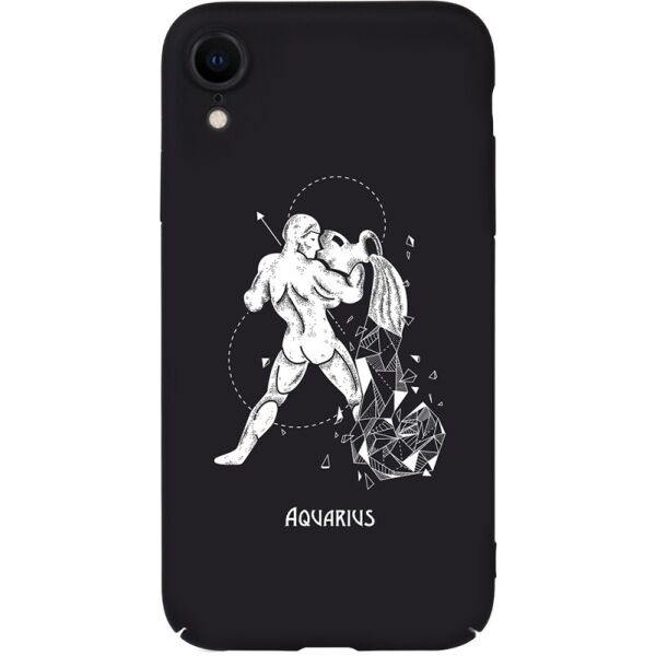 

Чехол-накладка TOTO Full PC Print Case Apple iPhone XR #164_Aquarius Black