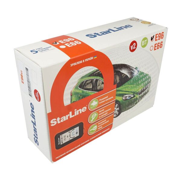 

StarLine E96 V2 BT 2CAN+4LIN GSM GPS