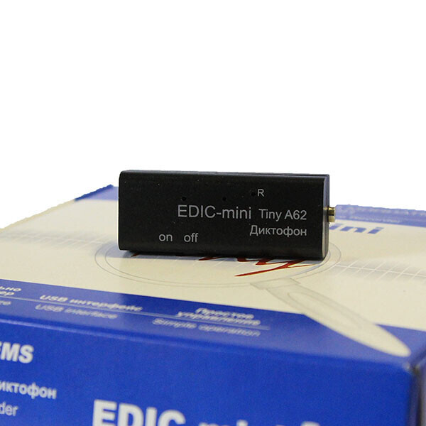 

Диктофон Edic-mini TINY S A62-300h