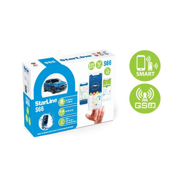 

StarLine S66 V2 BT 2CAN+4LIN GSM