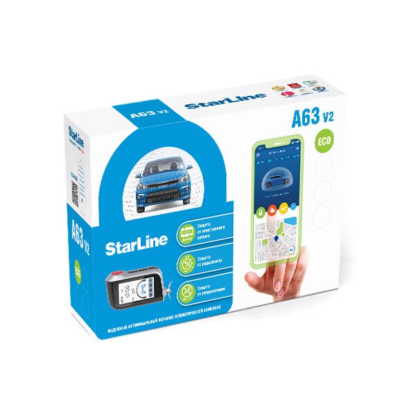 

StarLine A63 V2 2CAN+2LIN ECO