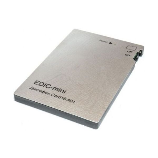 

Диктофон Edic-mini CARD16 A91М