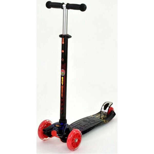 

Трехколесный самокат Best Scooter MAXI PRINT Молния 2 (sc511)