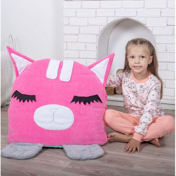 Акція на Детский спальный мешок-трансформер слипик 170х70 см (452146-Нов) Розовый від Allo UA