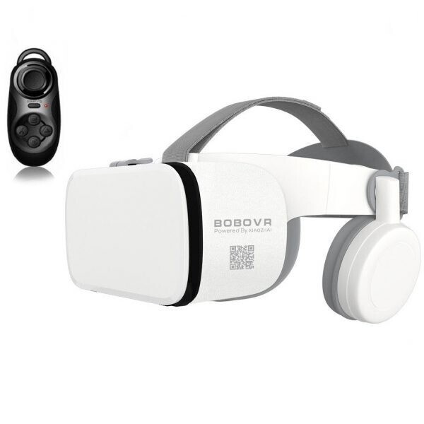 

Очки виртуальной реальности BOBO VR Z6 Геймерский шлем с беспроводными наушниками + пульт Bluetooth (2020)