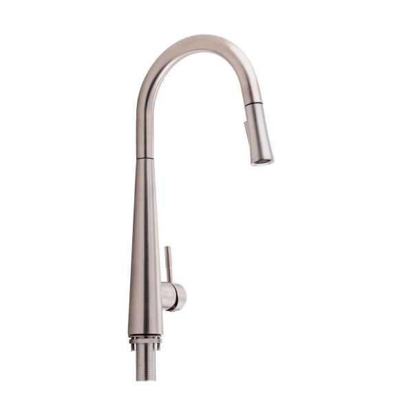 

Смеситель для кухни Qtap Evicka 9135103UN с выдвижным изливом