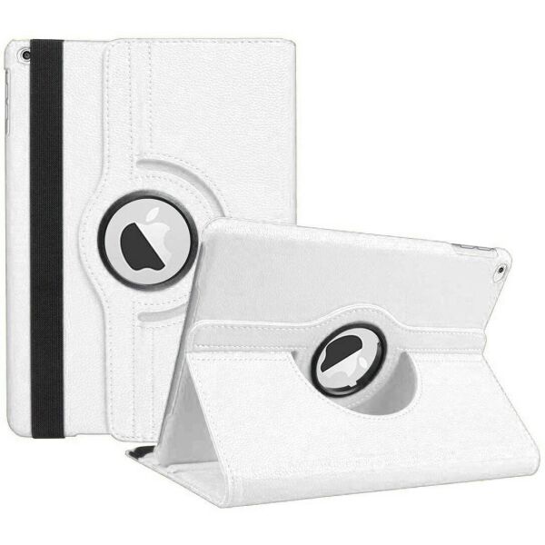 

Чехол-книжка Rotating Case для Apple iPad 5 2017 / iPad 6 2018 (Wake / Sleep) White
