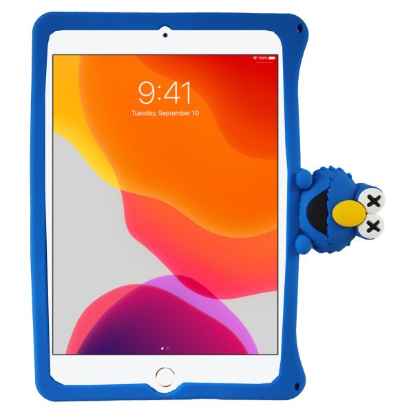 

Чехол Cartoon 3D Case для Apple iPad Mini 4 / 5 Blue Cookie Monster