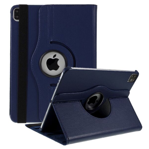 

Чехол-книжка Rotating Case для Apple iPad Pro 12.9 2018 / 2020 (Wake / Sleep) Dark Blue
