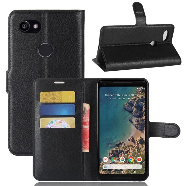 

Чехол-книжка Litchie Wallet для Google Pixel 2 XL Черный