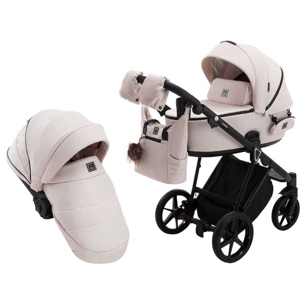 

Коляска 2 в 1 Adamex Porto Lux TK-62 розовый 625650