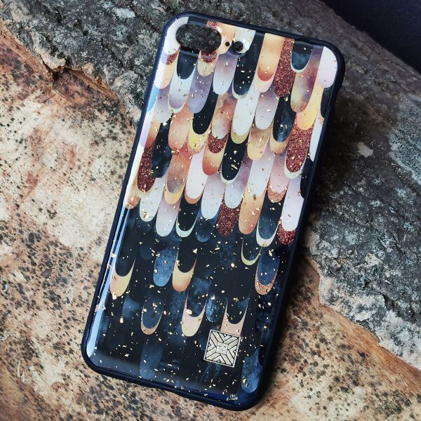 

Чехол Epoxy Case для Apple iPhone 7 Plus / 8 Plus Golden Pattern