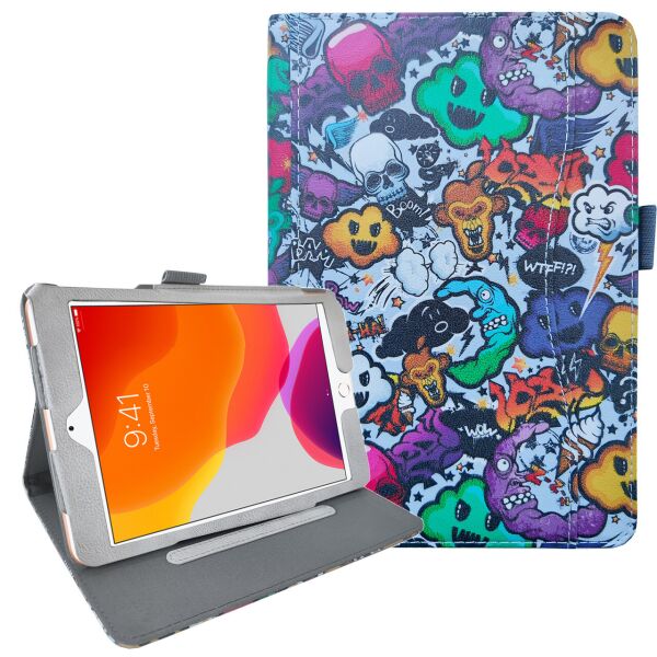 

Чехол Leather Painting Case для Apple iPad Mini 4 / 5 (Wake / Sleep) Comix