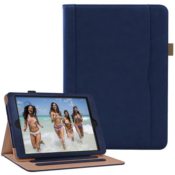 

Чехол Leather Case для iPad 5 2017 / iPad 6 2018 9.7 (Wake / Sleep) Blue