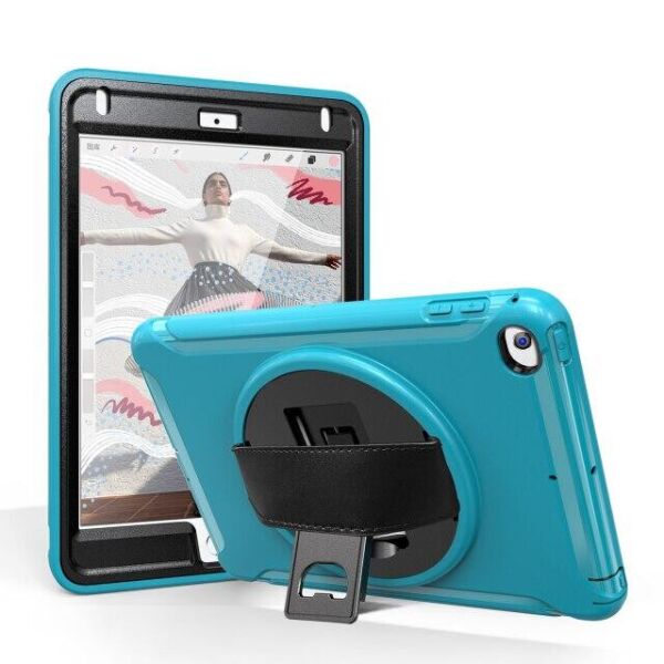 

Чехол Rotating Belt Case для Apple iPad Mini 4 / 5 Light Blue