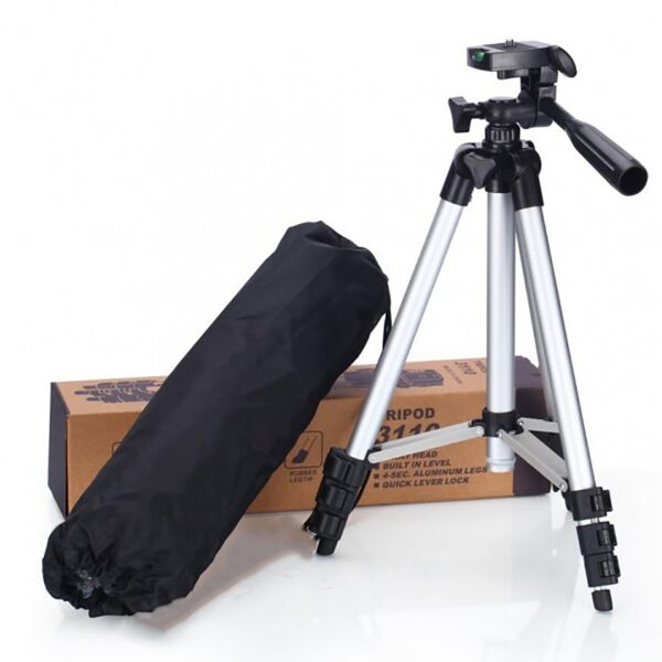 

Штатив для фотоаппарата и телефона Tripod 3110 Black
