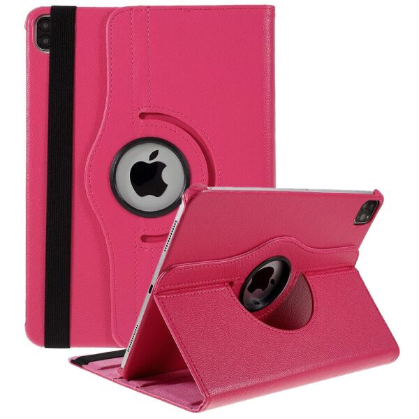 

Чехол-книжка Rotating Case для Apple iPad Pro 12.9 2018 / 2020 (Wake / Sleep) Rose