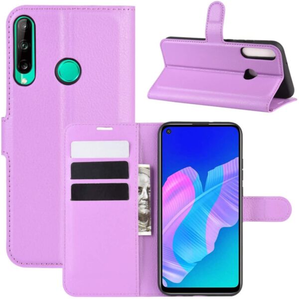 

Чехол-книжка Litchie Wallet для Huawei P40 Lite E Violet