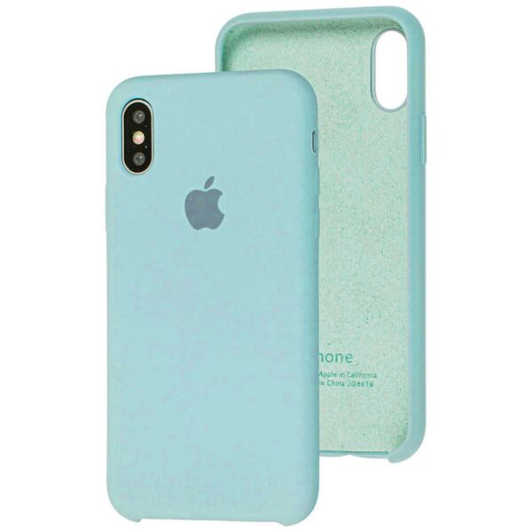 

Чехол Silicone Case для Apple iPhone X / XS Sea Blue