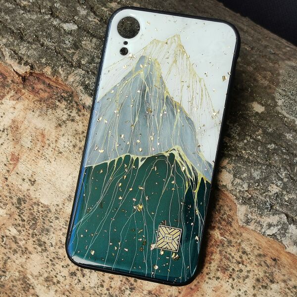 

Чехол Epoxy Case для Apple iPhone XR Green Mountain
