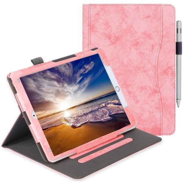 

Чехол Leather Case для iPad 7 2019 / iPad 8 2020 10.2 (Wake / Sleep) Pink