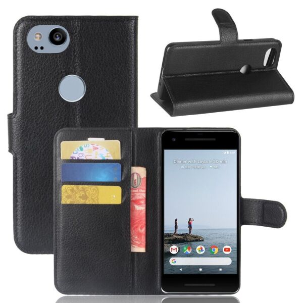 

Чехол-книжка Litchie Wallet для Google Pixel 2 Черный