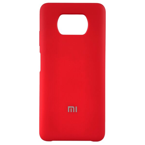

Чехол Silicone Case для Poco X3 / X3 NFC / X3 Pro China Red