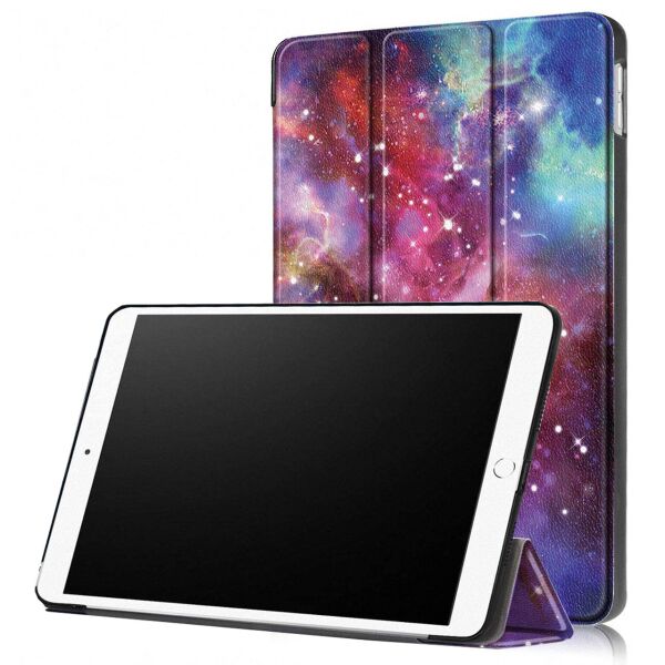 

Чехол-книжка Colored Cover для Apple iPad Air 10.5 / iPad Pro 10.5 / iPad 10.2 2019 (Wake / Sleep) Milky Way