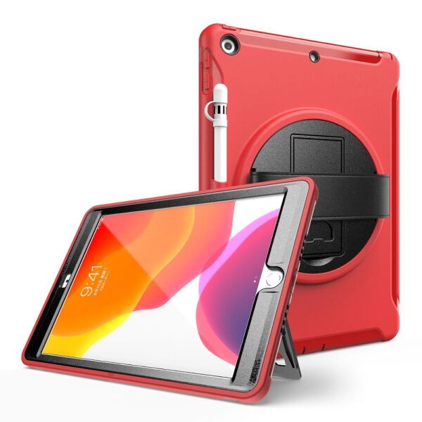 

Чехол Rotating Belt Case для Apple iPad 7 2019 / iPad 8 2020 10.2 Red