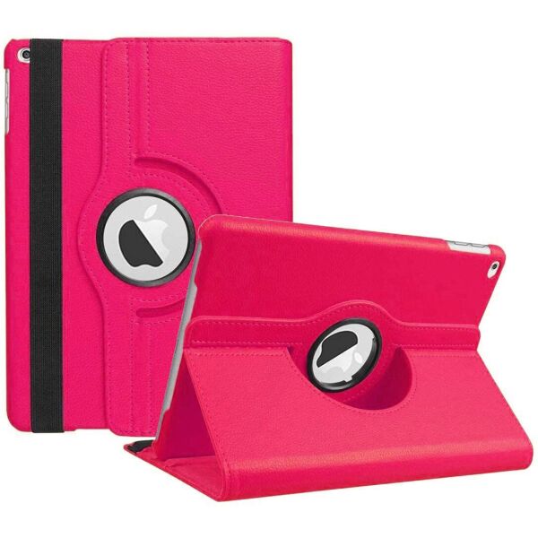 

Чехол-книжка Rotating Case для Apple iPad 5 2017 / iPad 6 2018 (Wake / Sleep) Rose